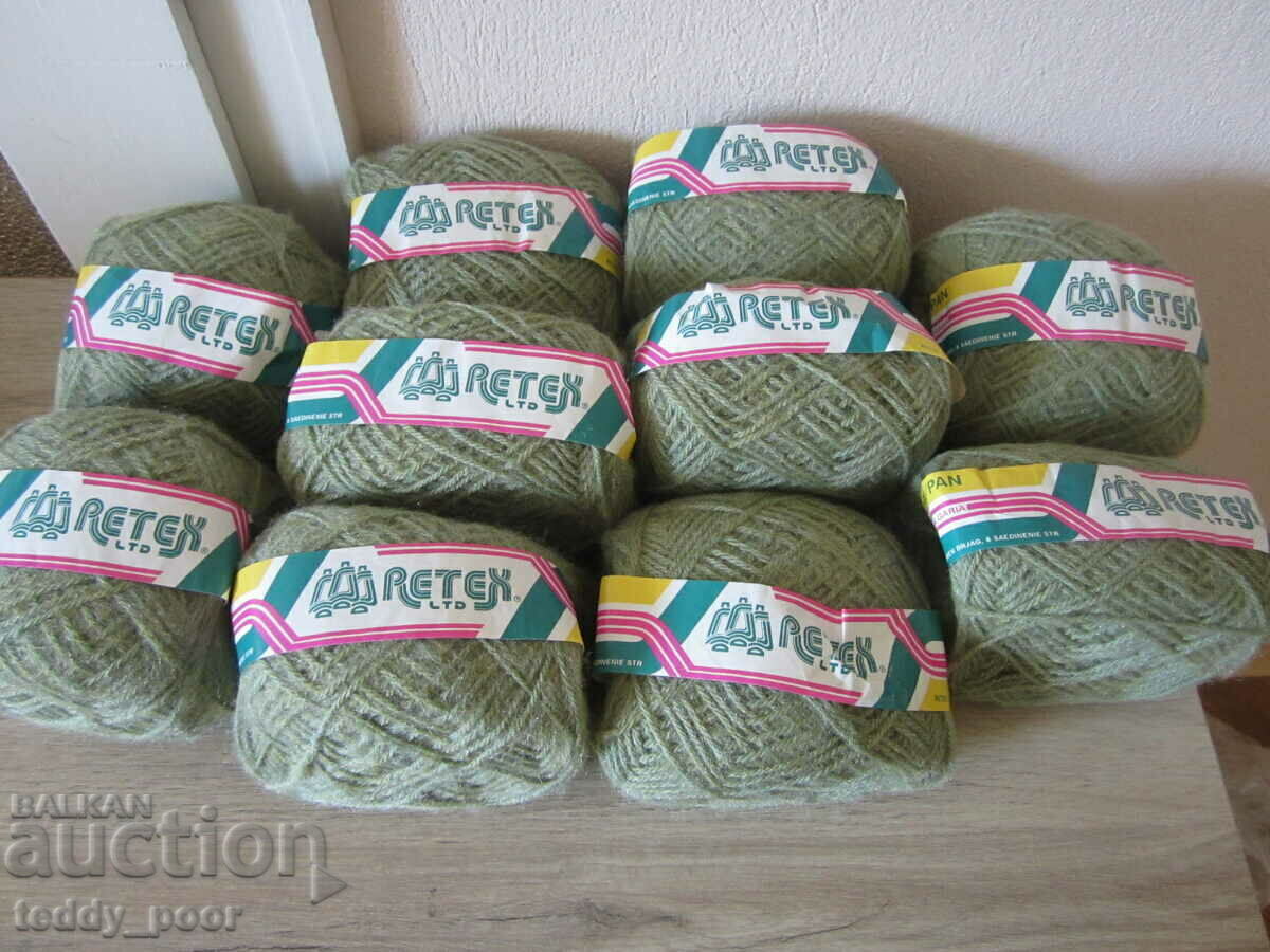 Yarn "Retex" pan+wool