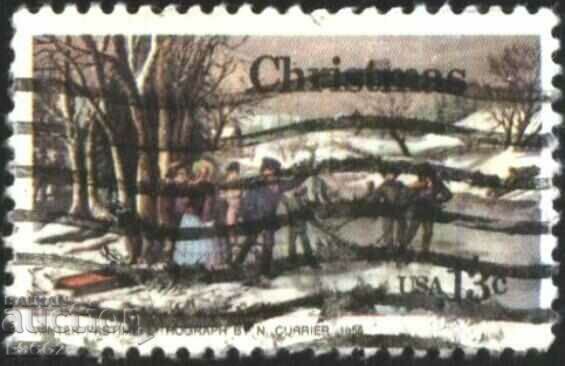 Stamped Christmas 1976 from USA