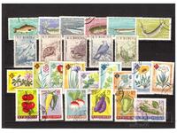 ROMANIA Fauna and Flora 4 series stamped