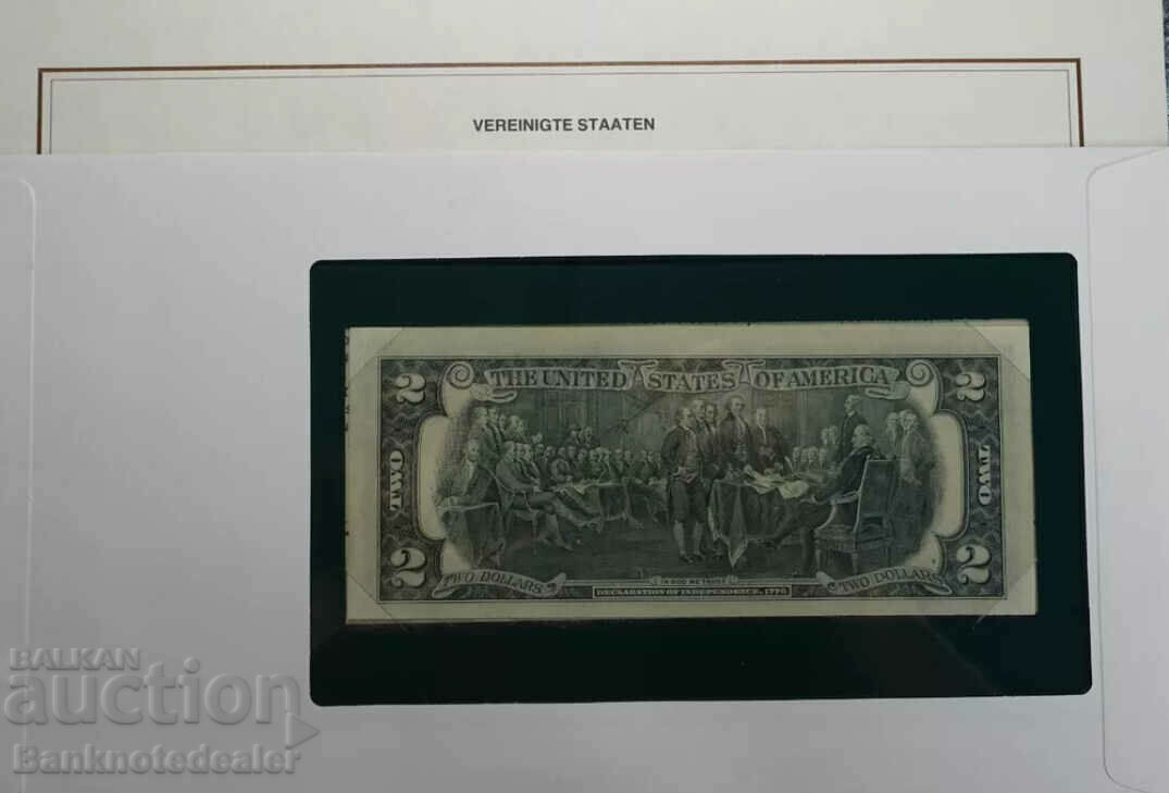 USA 2 Dollars 1976 Pick 461 Frankly Mint with price 40.00 BGN | € 20.45 USA 2 Dollars 1976 Pick 461 Frankly Mint with price 40.00 BGN | € 20.45