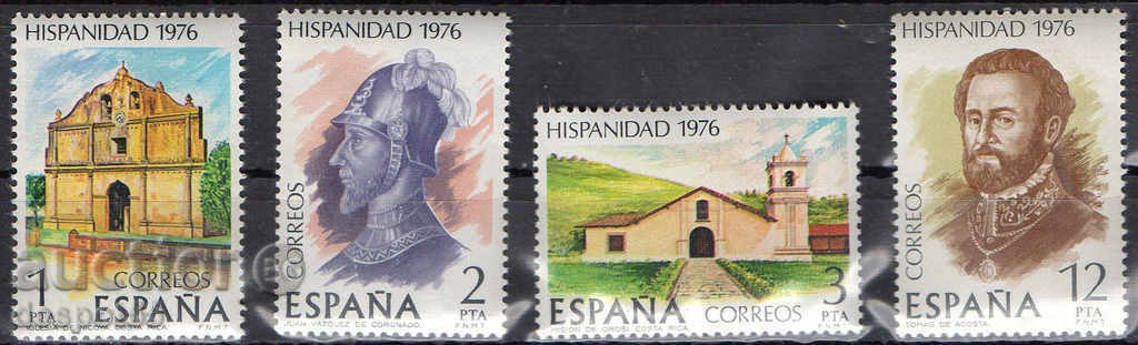 1976. Spania. Istoria hispano-americană. Puerto Rico.