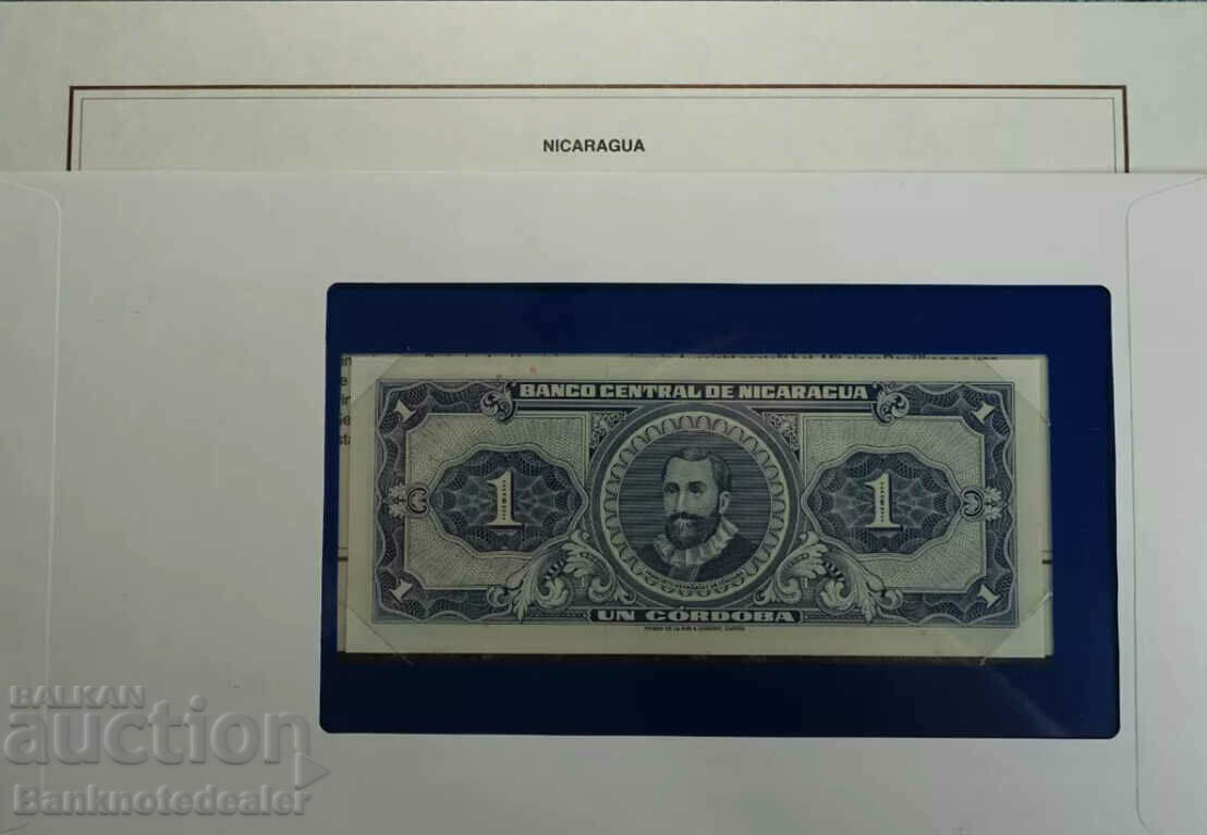 Banknotes of all Nations Nicaragua 1 Cordoba 1968 P-115 UNC with price 22.00 BGN | € 11.25 Banknotes of all Nations Nicaragua 1 Cordoba 1968 P-115 UNC with price 22.00 BGN | € 11.25