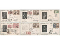 Lot de 6 PK Misiunea Germană în Turcia, 1917, set complet