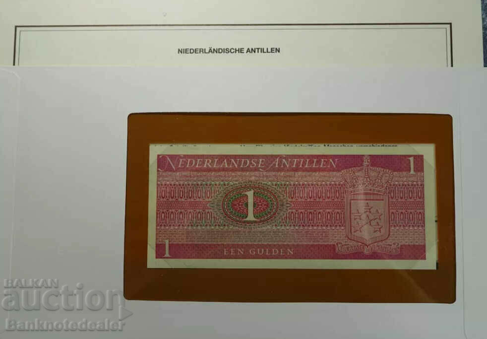 Netherlands Antilles 1 Gulden 1970 Pick 20 Unc with price 22.00 BGN | € 11.25 Netherlands Antilles 1 Gulden 1970 Pick 20 Unc with price 22.00 BGN | € 11.25