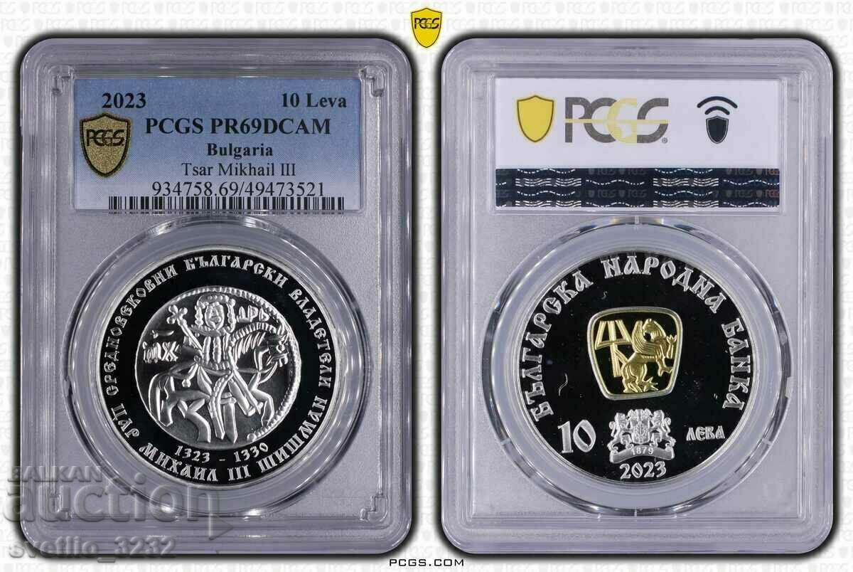 BGN 10 2023 Tsar Shishman PR 69 DCAM PCGS