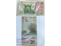 Mexic - 20 de pesos polimer