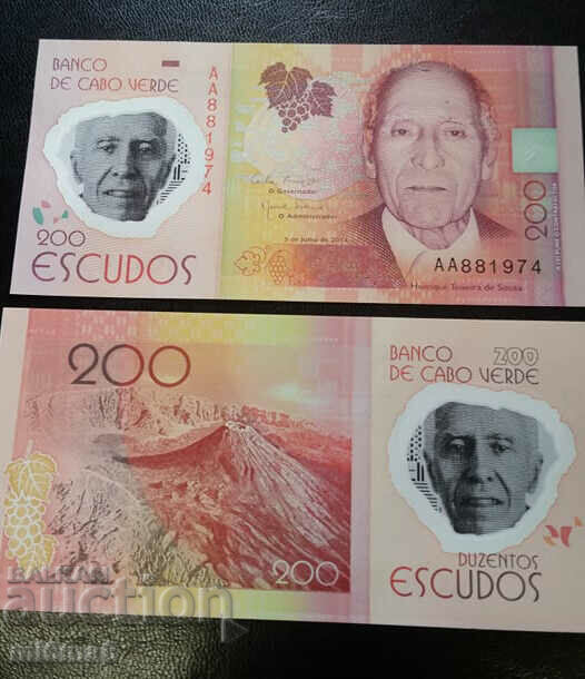 Cape Verde 200 escudos polymer