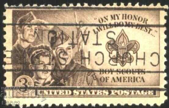 Stamped Scouts 1950 from the USA