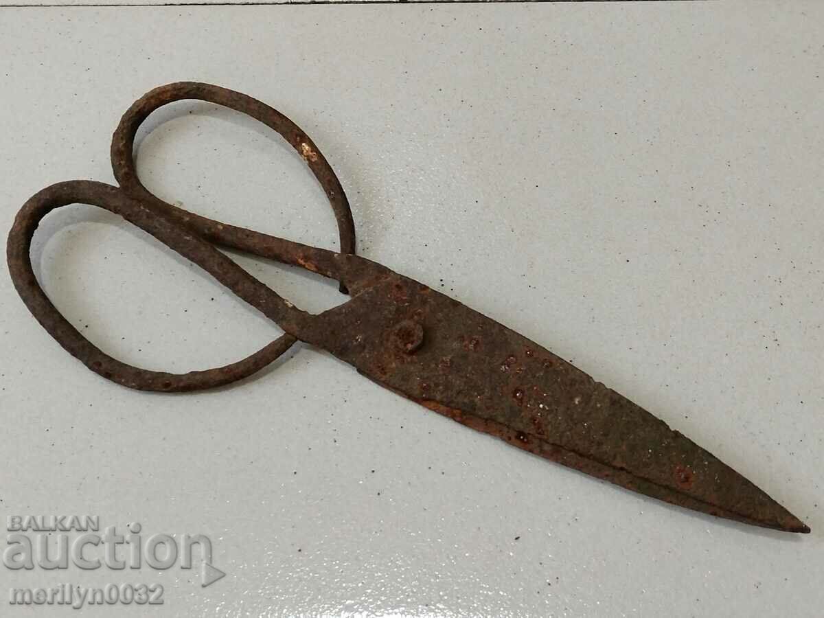 Παράδοση Αναγεννησιακό σφυρήλατο ψαλίδι, σφυρήλατο σίδερο Παράδοση Αναγεννησιακό σφυρήλατο ψαλίδι, σφυρήλατο σίδερο