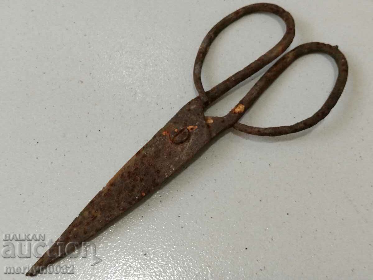 Αναγεννησιακό σφυρήλατο ψαλίδι, σφυρήλατο σίδερο - 7 Αναγεννησιακό σφυρήλατο ψαλίδι, σφυρήλατο σίδερο - 7