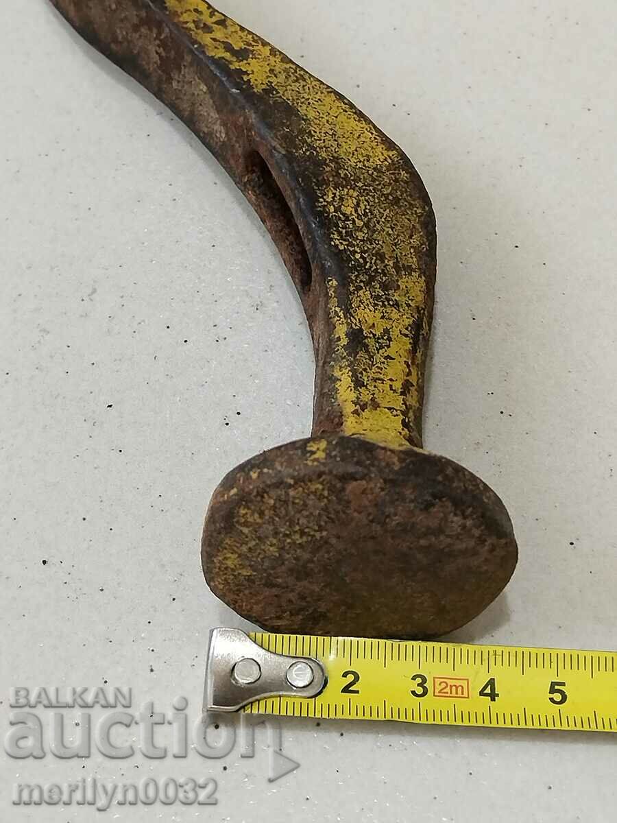 Old cobbler hammer wrought iron - 5 Old cobbler hammer wrought iron - 5