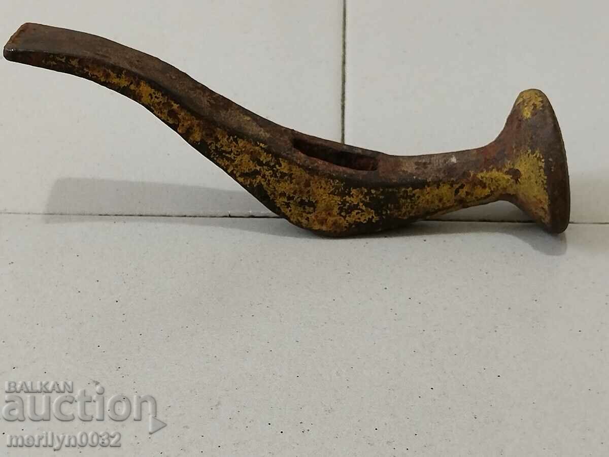 Old cobbler hammer wrought iron - 6 Old cobbler hammer wrought iron - 6