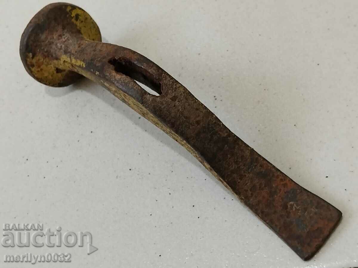 Old cobbler hammer wrought iron - 7 Old cobbler hammer wrought iron - 7