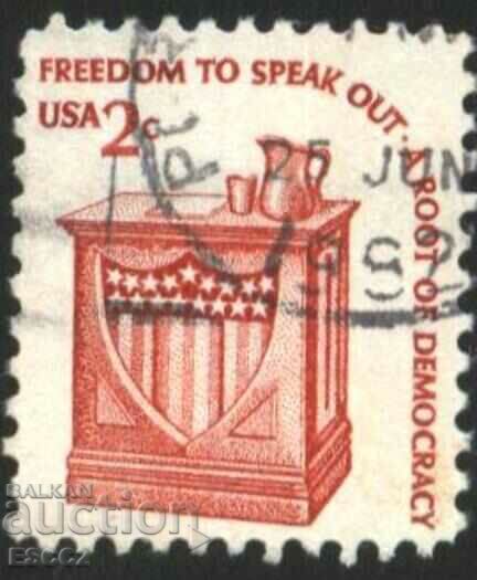 Freedom of Speech trademark 1981 from USA