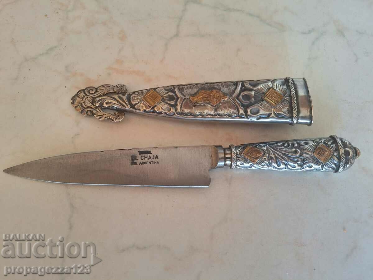 Authentic Argentine Gaucho (Facon) knife.