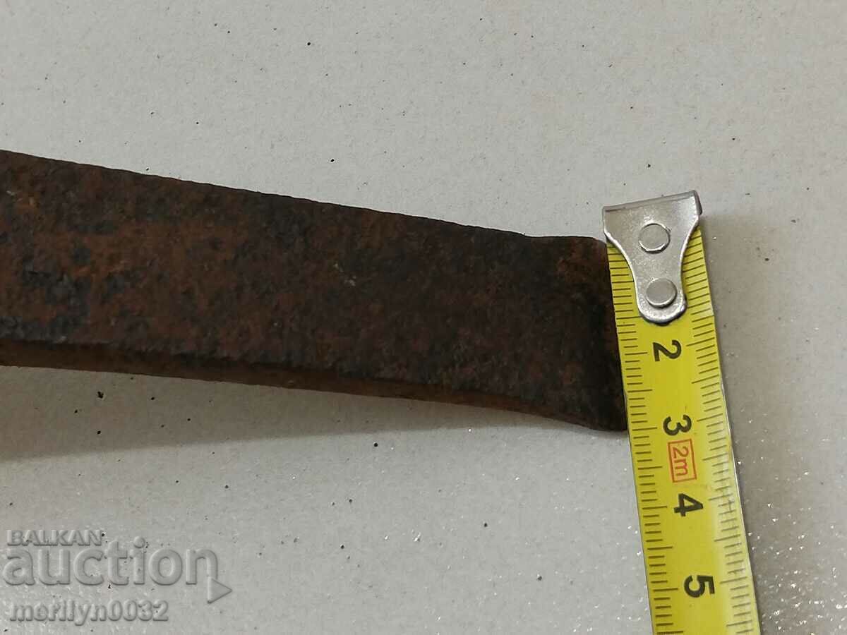 Instrument mic pentru târnăcop forjat Fier forjat Primitiv - 5