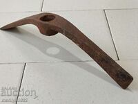 Small Wrought Pickaxe Tool Wrought Iron Primitive