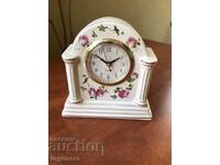 PORCELAIN CLOCK TABLE FIREPLACE