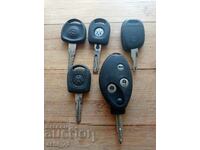 Lot of car keys