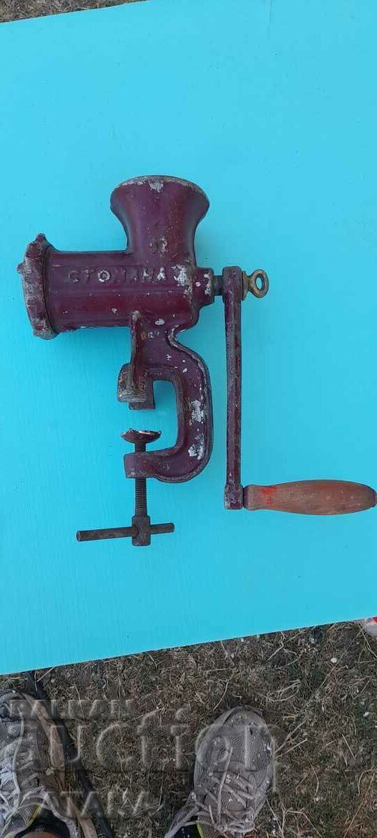 Meat grinder "steel 62" with price 15.00 BGN | € 7.67 Meat grinder "steel 62" with price 15.00 BGN | € 7.67