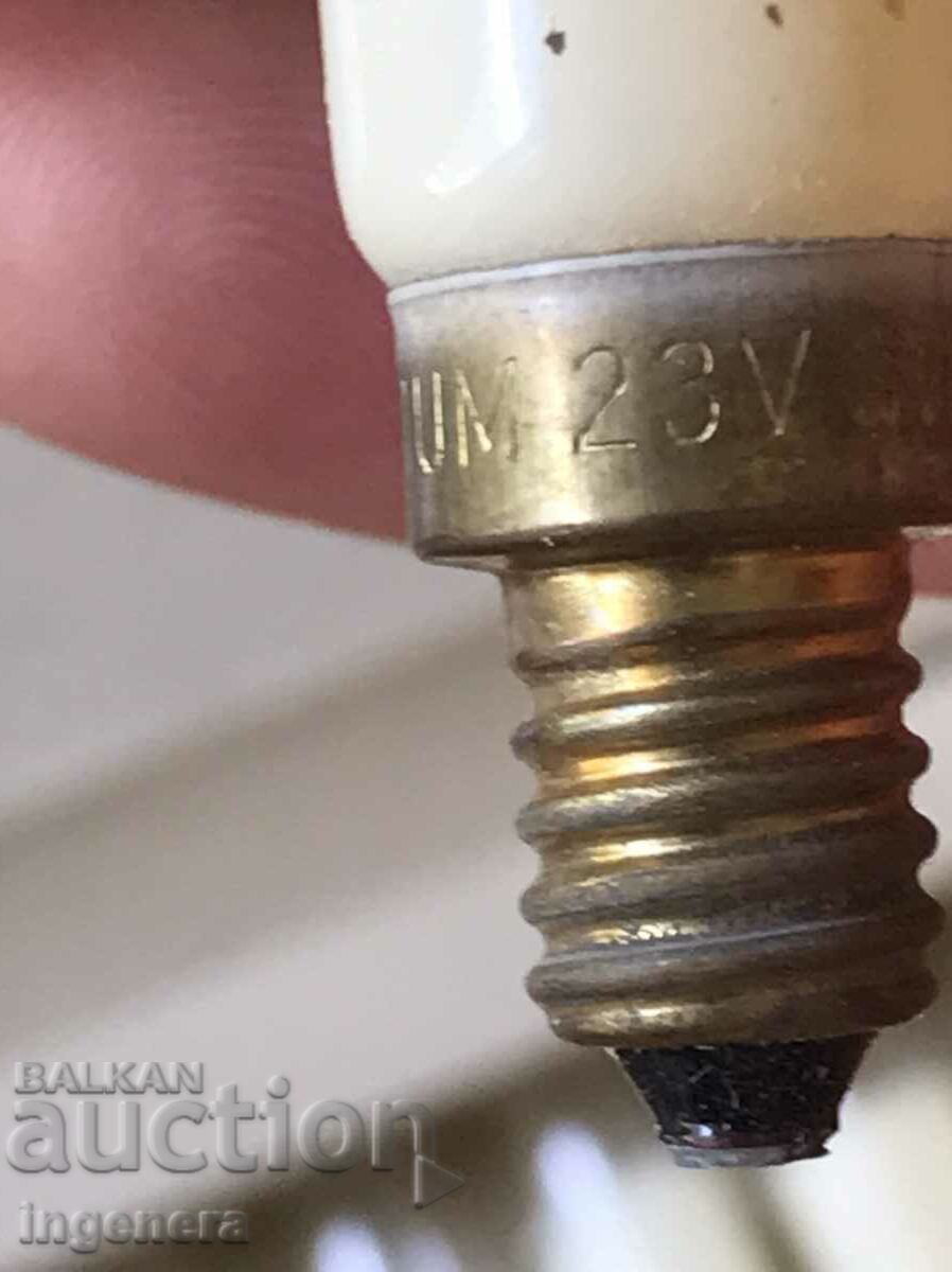 Auction  BULB BULBS E10, 23V, 3W- 7 PCS.