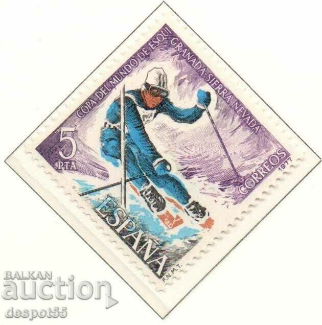 1977. Spain. World Ski Championships - Sierra Nevada, Grenada.