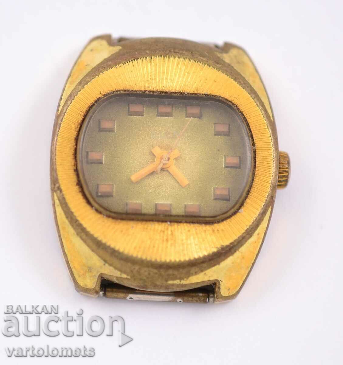 Women's RAY USSR gold-plated watch - works