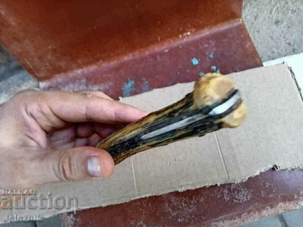 Cuțit de vânătoare vechi, lamă, pumnal - 5