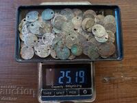 Lot 100 pcs. Silver Turkish coins Turkey akcheta ahcheta