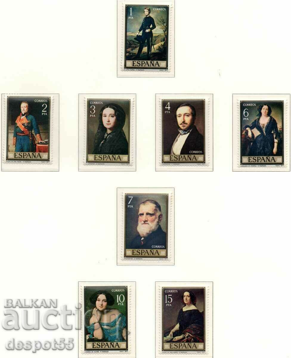 1977. Ισπανία. Πίνακες - Federico Madrazzo και Koontz. 1977. Ισπανία. Πίνακες - Federico Madrazzo και Koontz.