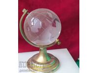 Crystal glass globe