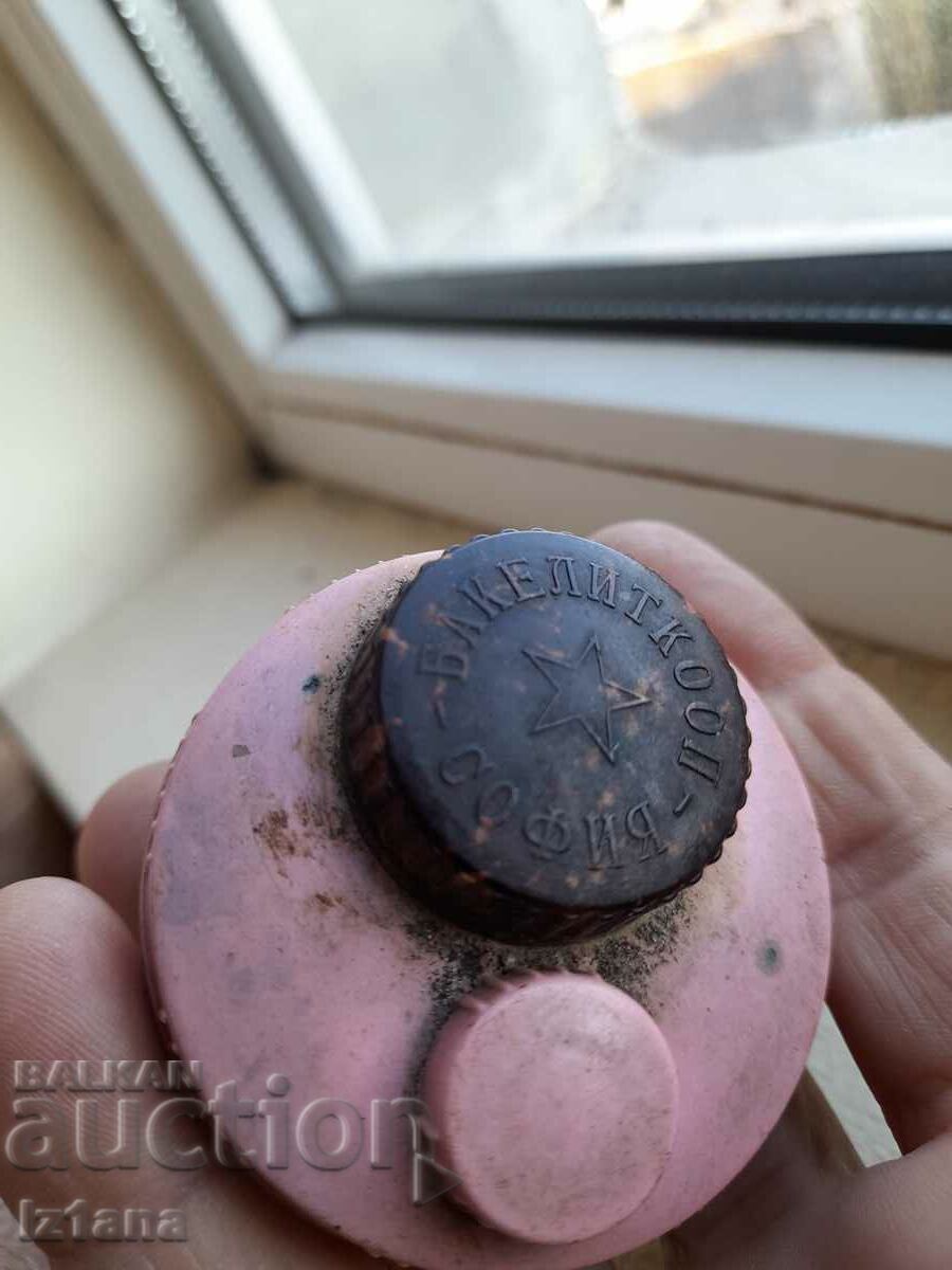 Old box, Bakelitcoop inkwell - 5 Old box, Bakelitcoop inkwell - 5