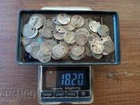 Lot 60 pcs. Silver Turkish coins Turkey akcheta ahcheta