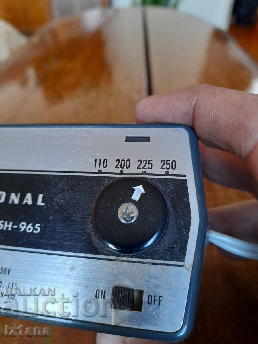 Delivery of Old power supply, adapter, National SH-965 adapter Delivery of Old power supply, adapter, National SH-965 adapter