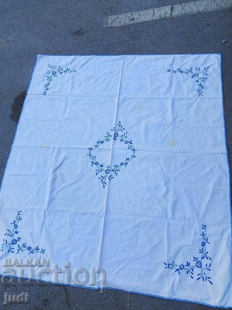 Large tablecloth embroidery