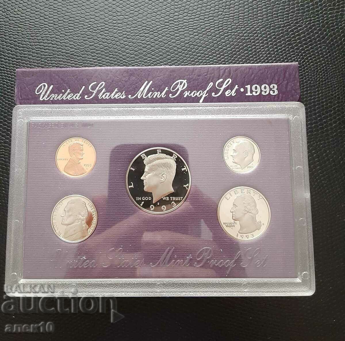 USA set 1993 PROF