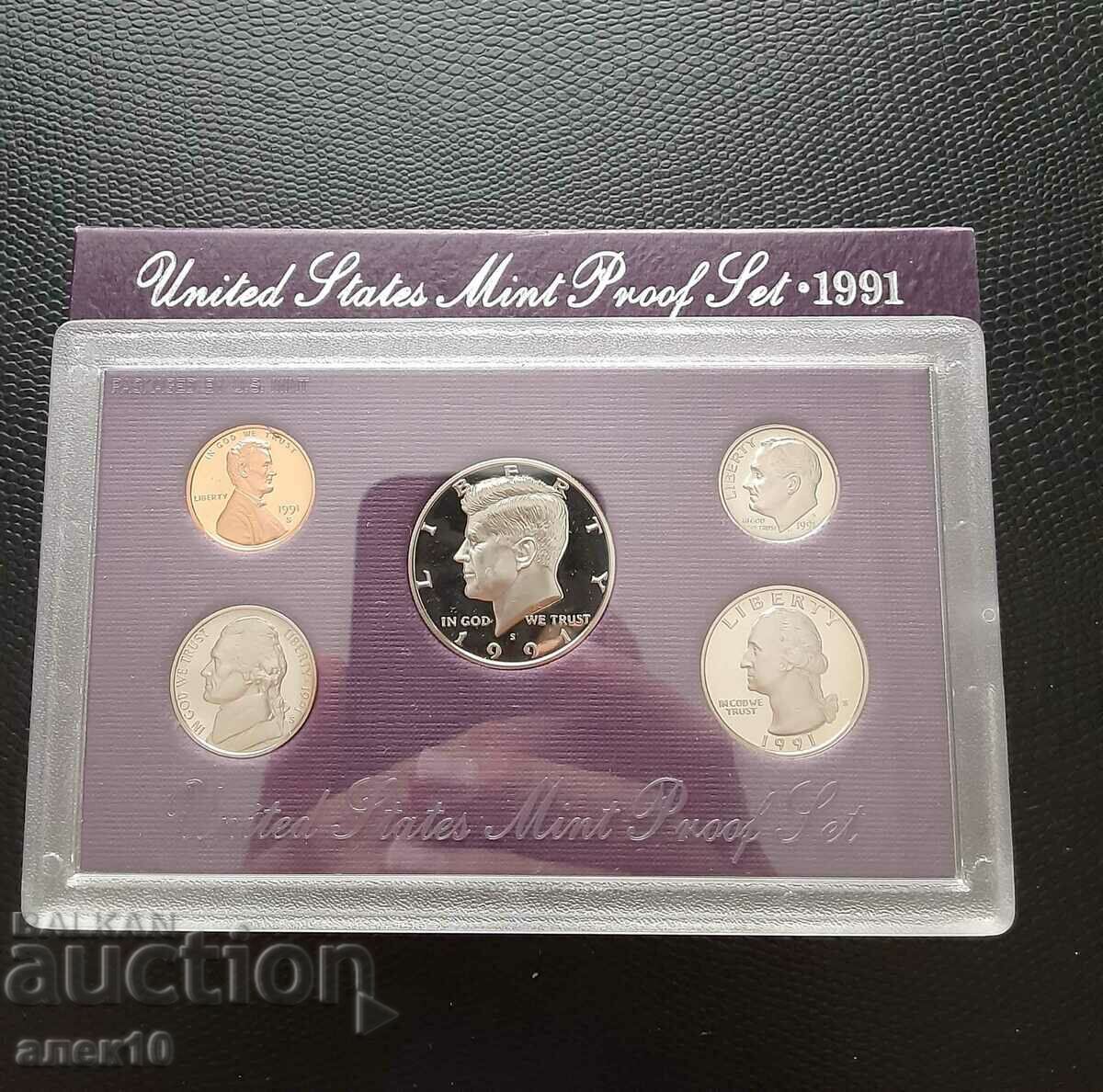 USA set 1991 PROF