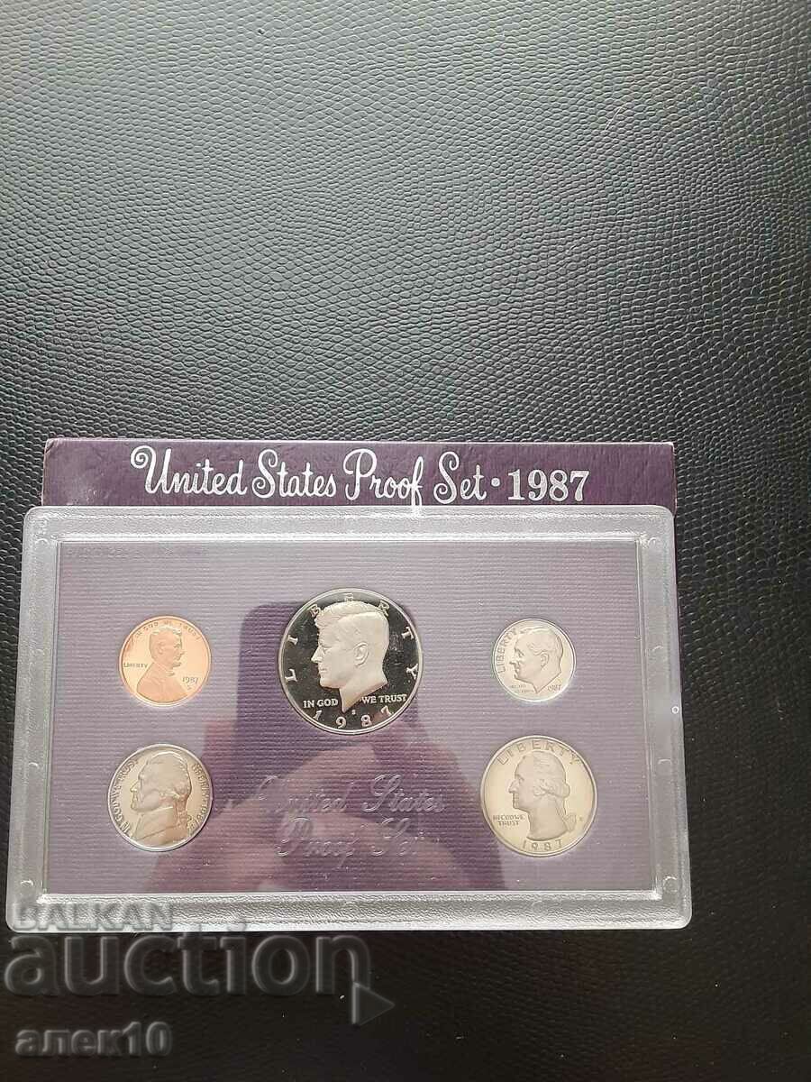 USA set 1987 PROF