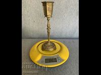 bronze candlestick