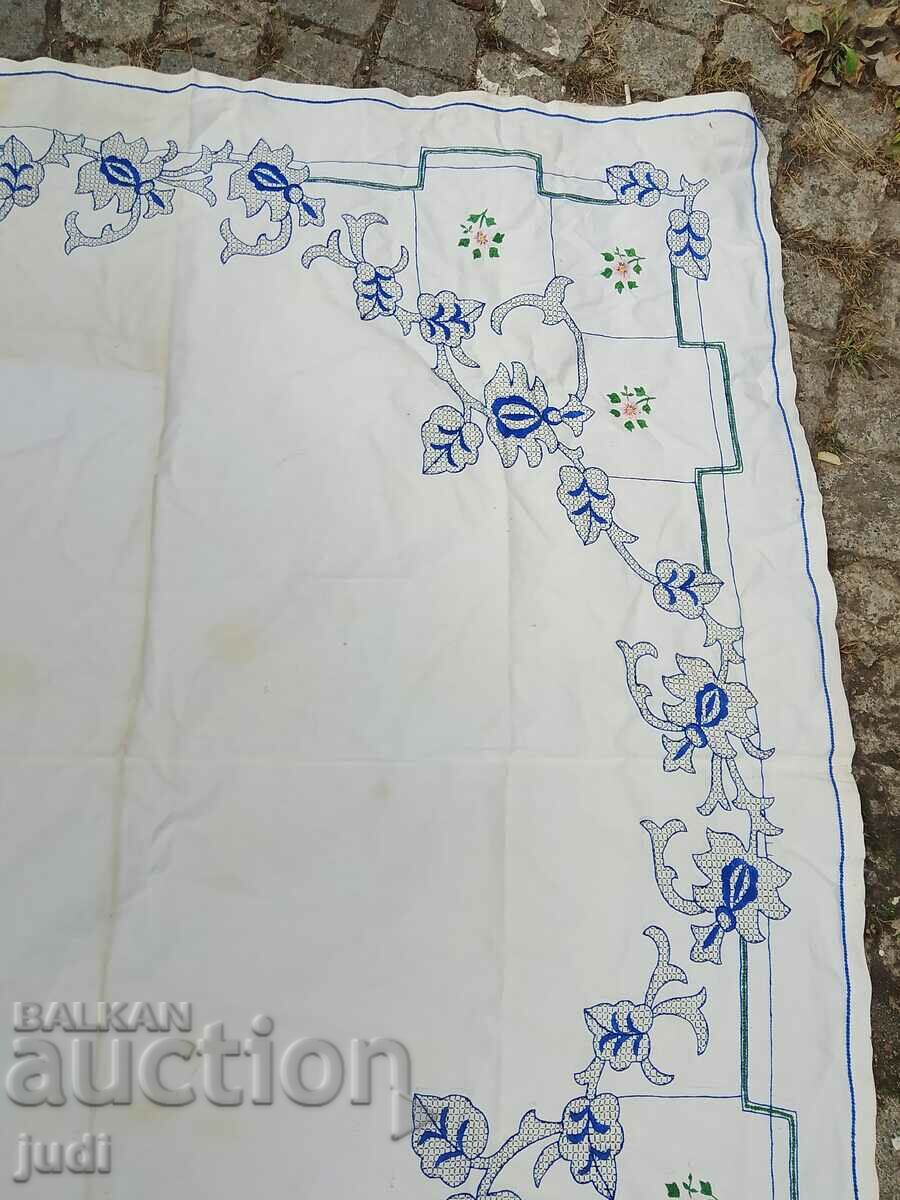 Large tablecloth embroidery - 6 Large tablecloth embroidery - 6