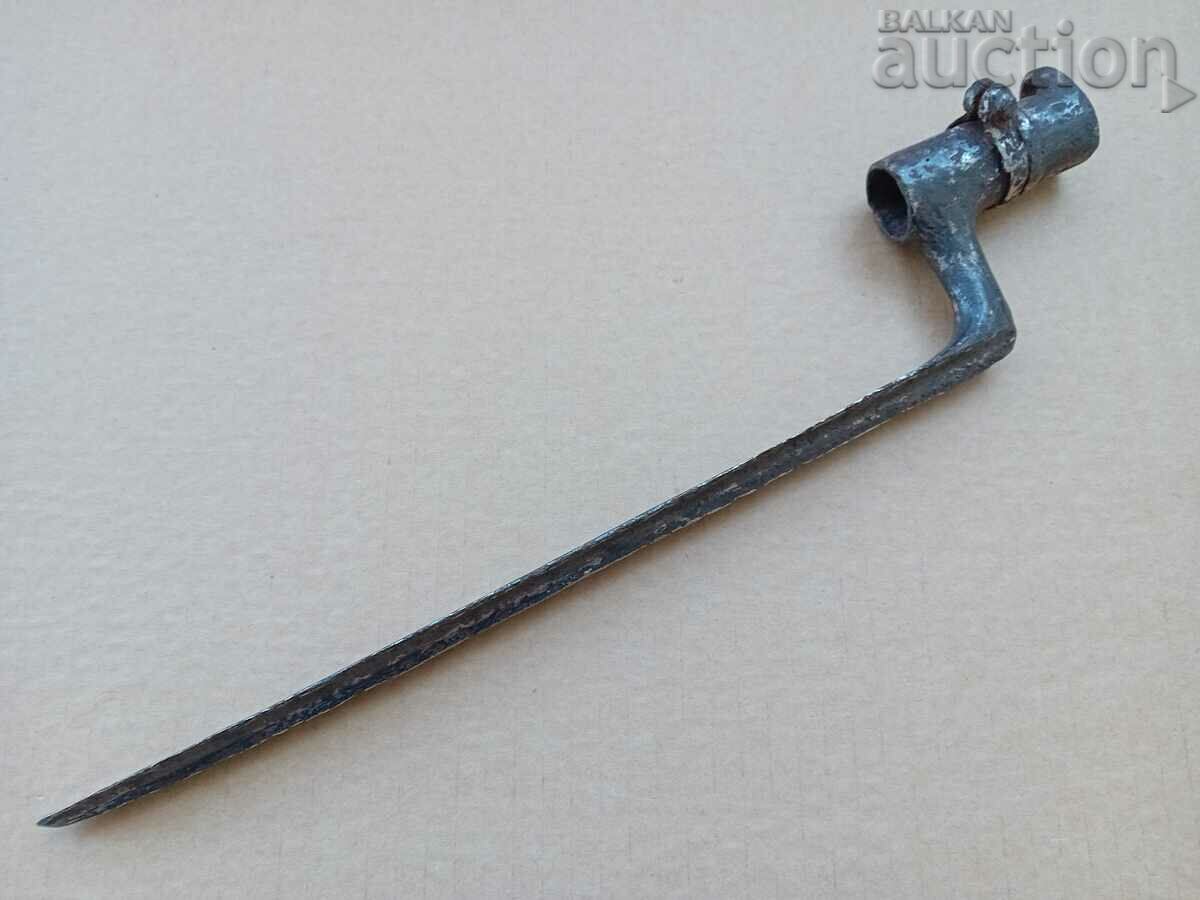 Needle bayonet bayonet for vintage capsule rifle 19th century with price 51.00 BGN | € 26.08 Needle bayonet bayonet for vintage capsule rifle 19th century with price 51.00 BGN | € 26.08