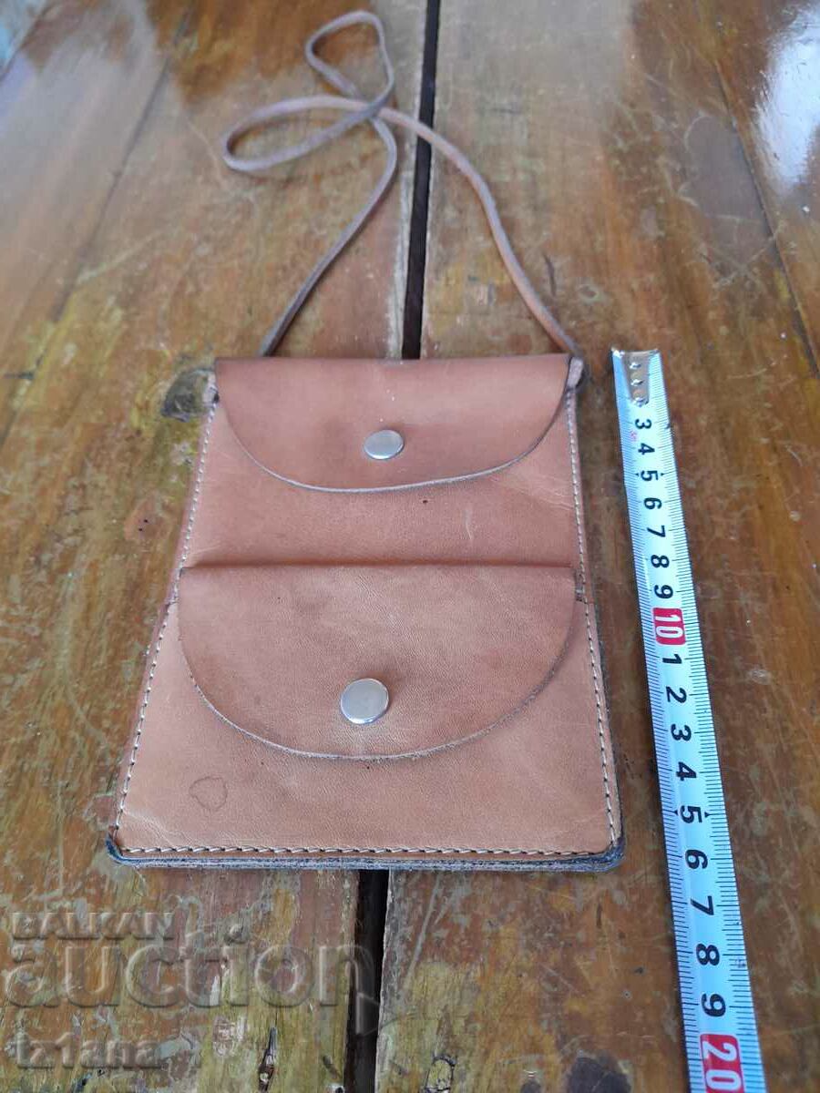 Old Leather Neck Purse with price 22.00 BGN | € 11.25 Old Leather Neck Purse with price 22.00 BGN | € 11.25
