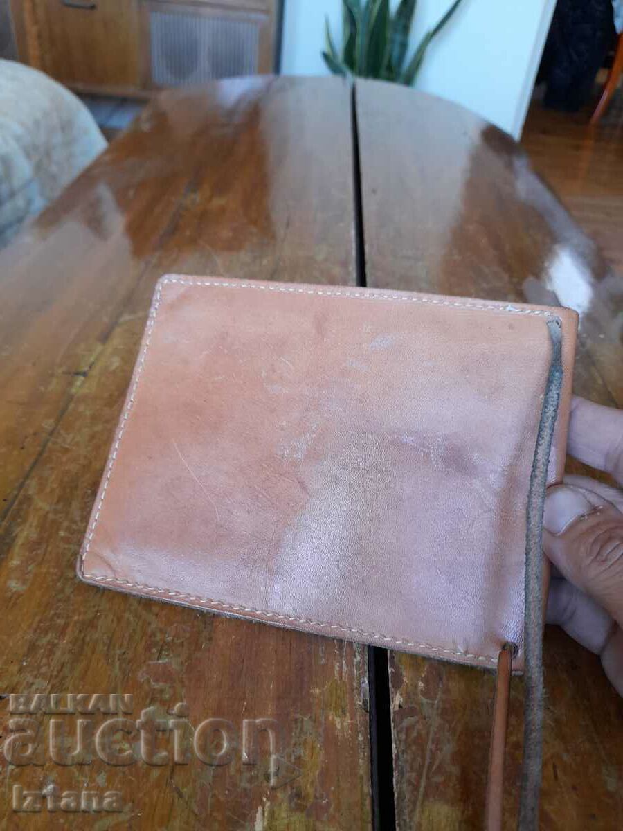 Delivery of Old Leather Neck Purse Delivery of Old Leather Neck Purse