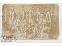 Football 1 team of SC "POBEDA" old photo 13.9x8.8cm.