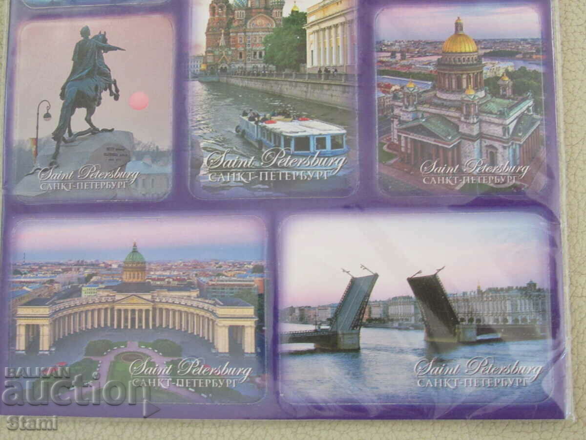 Set of magnets from St. Petersburg, Russia-series-5 - 5