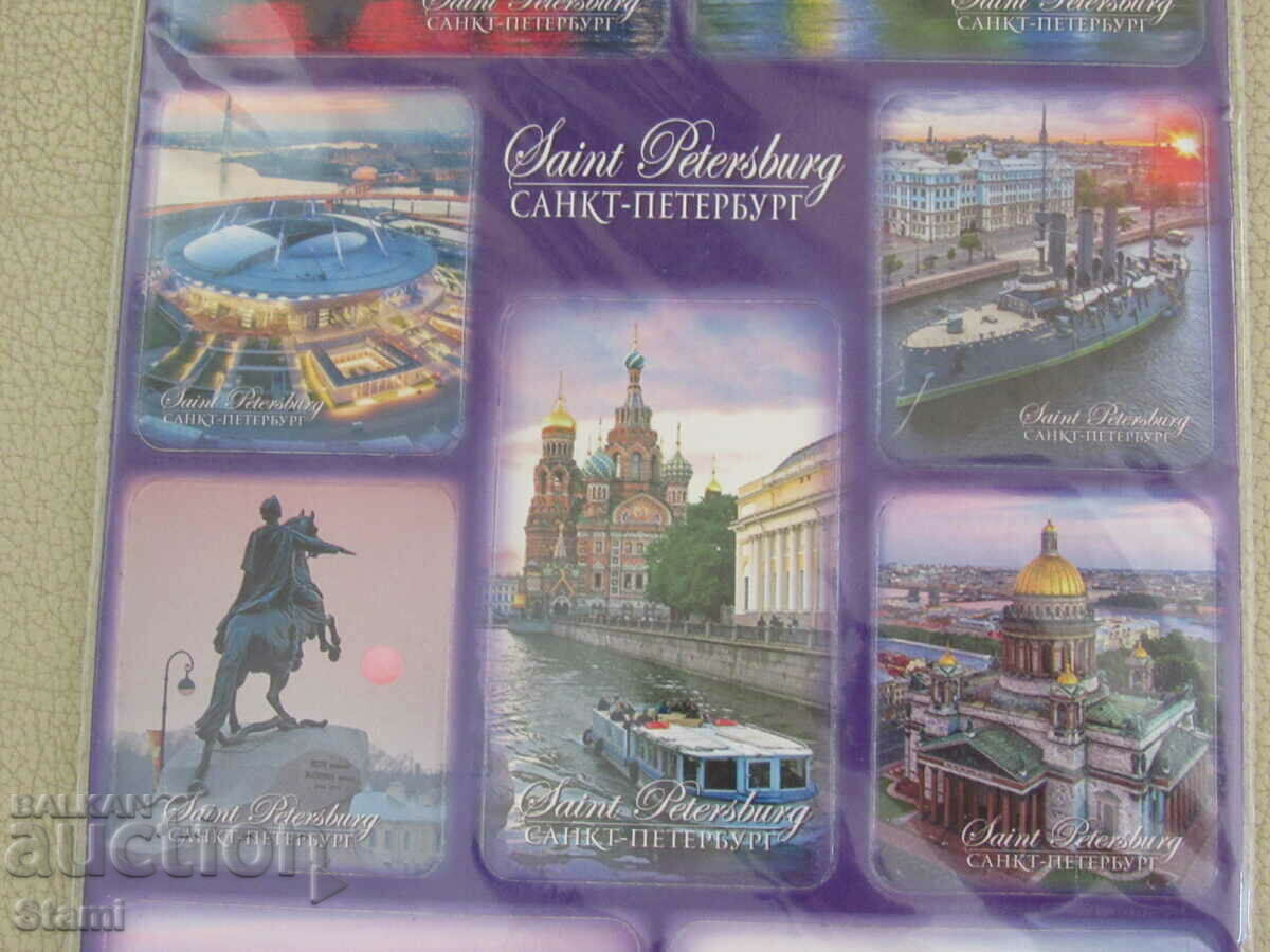 Set of magnets from St. Petersburg, Russia-series-5 - 6
