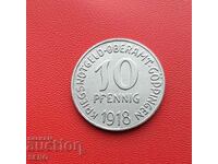 Germania-Baden-Württemberg-Göppingen 10 pf. 1918-rezervat