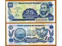 +++ ΝΙΚΑΡΑΓΟΥΑ 25 TSENTAVO P 170 1991 UNC +++