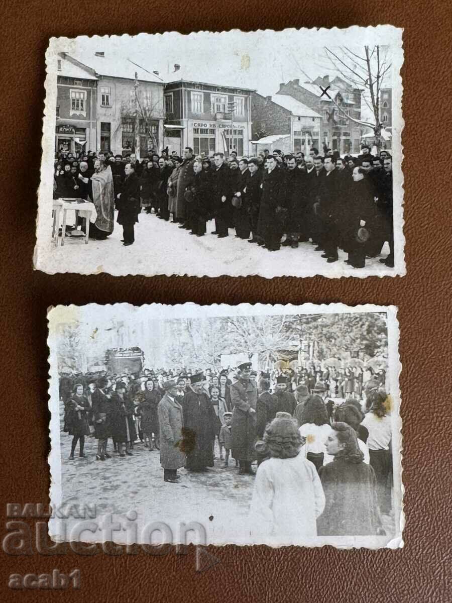 Посрещане в с.Бяла черква 1941 година