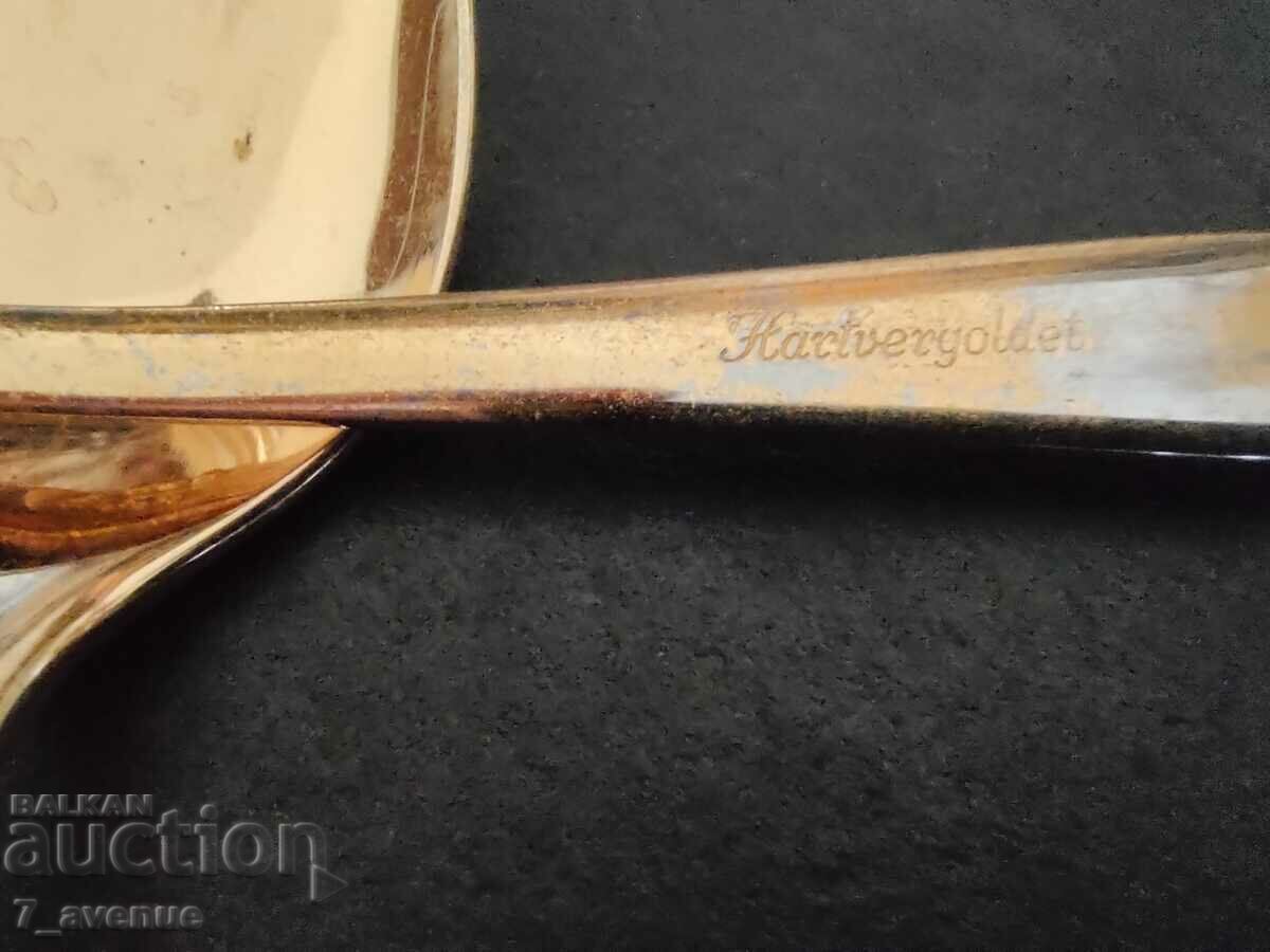 Auction Dessert spoons gold plated Germany, 13.5 cm long, 14.08.24 Auction Dessert spoons gold plated Germany, 13.5 cm long, 14.08.24